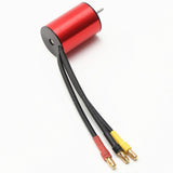 Maxbell 2430 Brushless Motor Sensorless Brushless RC Motor for 1/14 RC Car Accessory 7200KV