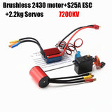 Maxbell Brushless Motor 25A ESC Programming Card Set Professional for S2430 RC Truck 7200kv
