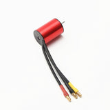 Maxbell 12 Slot RC Brushless Motor Durable 2435 Motor for 1/16 Scale Car Model Truck 4800kv