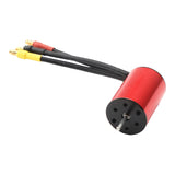 Maxbell 12 Slot RC Brushless Motor Durable 2435 Motor for 1/16 Scale Car Model Truck 4800kv