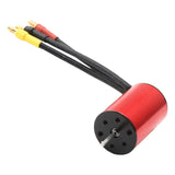 Maxbell 12 Slot RC Brushless Motor Durable 2435 Motor for 1/16 Scale Car Model Truck 4800kv