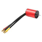 Maxbell 12 Slot RC Brushless Motor Durable 2435 Motor for 1/16 Scale Car Model Truck 4800kv