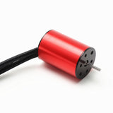 Maxbell 12 Slot RC Brushless Motor Durable 2435 Motor for 1/16 Scale Car Model Truck 4800kv