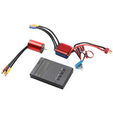 Maxbell Brushless Motor and 25A ESC and Programming Card Combo Set for 1:16 1:14 DIY 4800KV