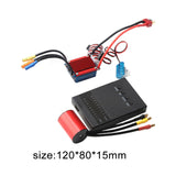 Maxbell Brushless Motor and 25A ESC and Programming Card Combo Set for 1:16 1:14 DIY 4800KV