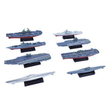 Maxbell 8x Aircraft Carrier Toy Modern 4D Assembled Ship Model for Adults Boys Gifts