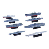 Maxbell 8x Aircraft Carrier Toy Modern 4D Assembled Ship Model for Adults Boys Gifts