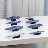 Maxbell 8x Aircraft Carrier Toy Modern 4D Assembled Ship Model for Adults Boys Gifts