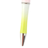 Maxbell 20Pcs Bead Ballpoint Pen DIY Beadable Pens Kit for Classroom Draw Exam Spare Style A