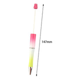 Maxbell 20Pcs Bead Ballpoint Pen DIY Beadable Pens Kit for Classroom Draw Exam Spare Style A