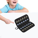 Maxbell Carrying Case for Game Cards Protector 600D Nylon Game Card Travel Carry Case