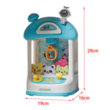 Maxbell Kids Claw Machine Lovely Electronic Small Toys for Party Birthday Gifts Green 10 Dolls