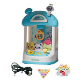 Maxbell Kids Claw Machine Lovely Electronic Small Toys for Party Birthday Gifts Green 10 Dolls