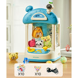 Maxbell Kids Claw Machine Lovely Electronic Small Toys for Party Birthday Gifts Green 10 Dolls