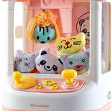 Maxbell Kids Claw Machine Lovely Electronic Small Toys for Party Birthday Gifts Pink 20 Dolls