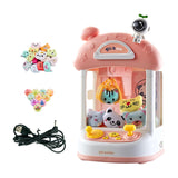 Maxbell Kids Claw Machine Lovely Electronic Small Toys for Party Birthday Gifts Pink 20 Dolls