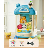 Maxbell Kids Claw Machine Lovely Electronic Small Toys for Party Birthday Gifts Green 20 Dolls