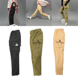 Maxbell Fashion 1/6 Pants Miniature Clothing for 12in Women Action Figures Accessory Black