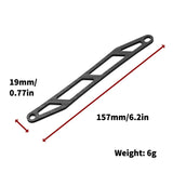 Maxbell RC Car Metal Battery Mounting Plate for 1/10 Scale tt02B RC Car