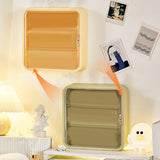 Maxbell Clear Acrylic Display Case Dustproof for Figurines Collectibles Shot Glasses Green