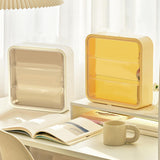 Maxbell Clear Acrylic Display Case Dustproof for Figurines Collectibles Shot Glasses Green