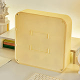 Maxbell Clear Acrylic Display Case Dustproof for Figurines Collectibles Shot Glasses Green