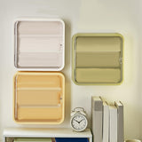 Maxbell Clear Acrylic Display Case Dustproof for Figurines Collectibles Shot Glasses Green