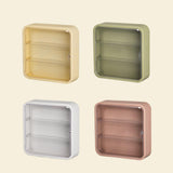 Maxbell Clear Acrylic Display Case Dustproof for Figurines Collectibles Shot Glasses White