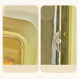 Maxbell Clear Acrylic Display Case Dustproof for Figurines Collectibles Shot Glasses White