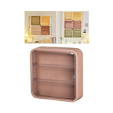Maxbell Clear Acrylic Display Case Dustproof for Figurines Collectibles Shot Glasses Coffee