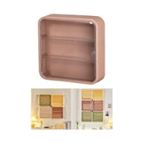 Maxbell Clear Acrylic Display Case Dustproof for Figurines Collectibles Shot Glasses Coffee