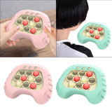 Maxbell Memory Game Machine Light up Quickly Push Game Machine for Kids Party Favors Pink Battery