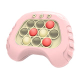 Maxbell Memory Game Machine Light up Quickly Push Game Machine for Kids Party Favors Pink Battery