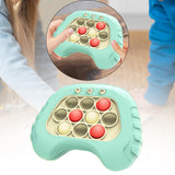 Maxbell Memory Game Machine Light up Quickly Push Game Machine for Kids Party Favors Green Battery