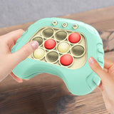 Maxbell Memory Game Machine Light up Quickly Push Game Machine for Kids Party Favors Green Battery