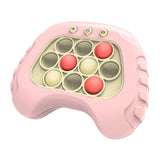 Maxbell Memory Game Machine Light up Quickly Push Game Machine for Kids Party Favors Pink USB