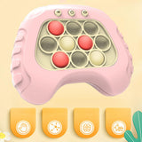 Maxbell Memory Game Machine Light up Quickly Push Game Machine for Kids Party Favors Pink USB