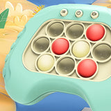 Maxbell Memory Game Machine Light up Quickly Push Game Machine for Kids Party Favors Green USB