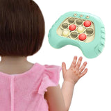 Maxbell Memory Game Machine Light up Quickly Push Game Machine for Kids Party Favors Green USB
