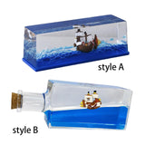 Maxbell Animal Decorative Home Fluid Ship Decoration Desktop Fluid Liquid Surge Toys style A