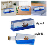 Maxbell Animal Decorative Home Fluid Ship Decoration Desktop Fluid Liquid Surge Toys style A