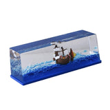 Maxbell Animal Decorative Home Fluid Ship Decoration Desktop Fluid Liquid Surge Toys style A