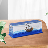 Maxbell Animal Decorative Home Fluid Ship Decoration Desktop Fluid Liquid Surge Toys style A