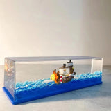 Maxbell Animal Decorative Home Fluid Ship Decoration Desktop Fluid Liquid Surge Toys style A