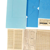 Maxbell 1/35 Architecture Wooden Layout Diorama Sand Table House Floor Base
