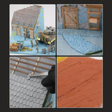 Maxbell 1/35 Architecture Wooden Layout Diorama Sand Table House Floor Base