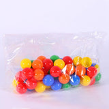 Maxbell 50Pcs Bingo Ball Durable Equipment Lottery Balls for Company Birthday Family