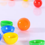 Maxbell 50Pcs Bingo Ball Durable Equipment Lottery Balls for Company Birthday Family