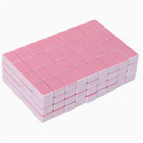 Maxbell Travel Mini Mahjong Board Game, 144 Tiles Mahjong for Outdoor Gathering Home Pink