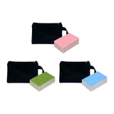 Maxbell Travel Mini Mahjong Board Game, 144 Tiles Mahjong for Outdoor Gathering Home Pink